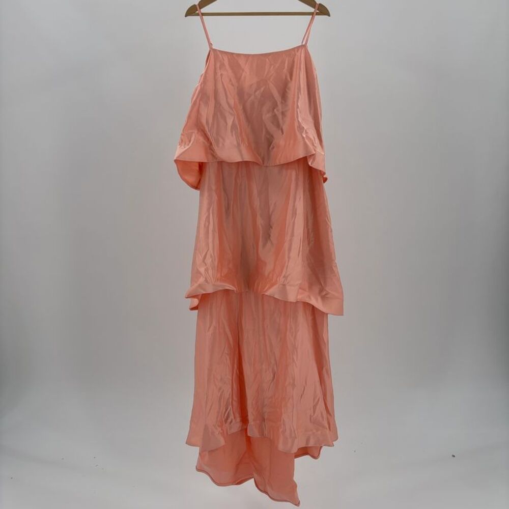 PrettyLittleThing Structured Tiered Maxi Dress